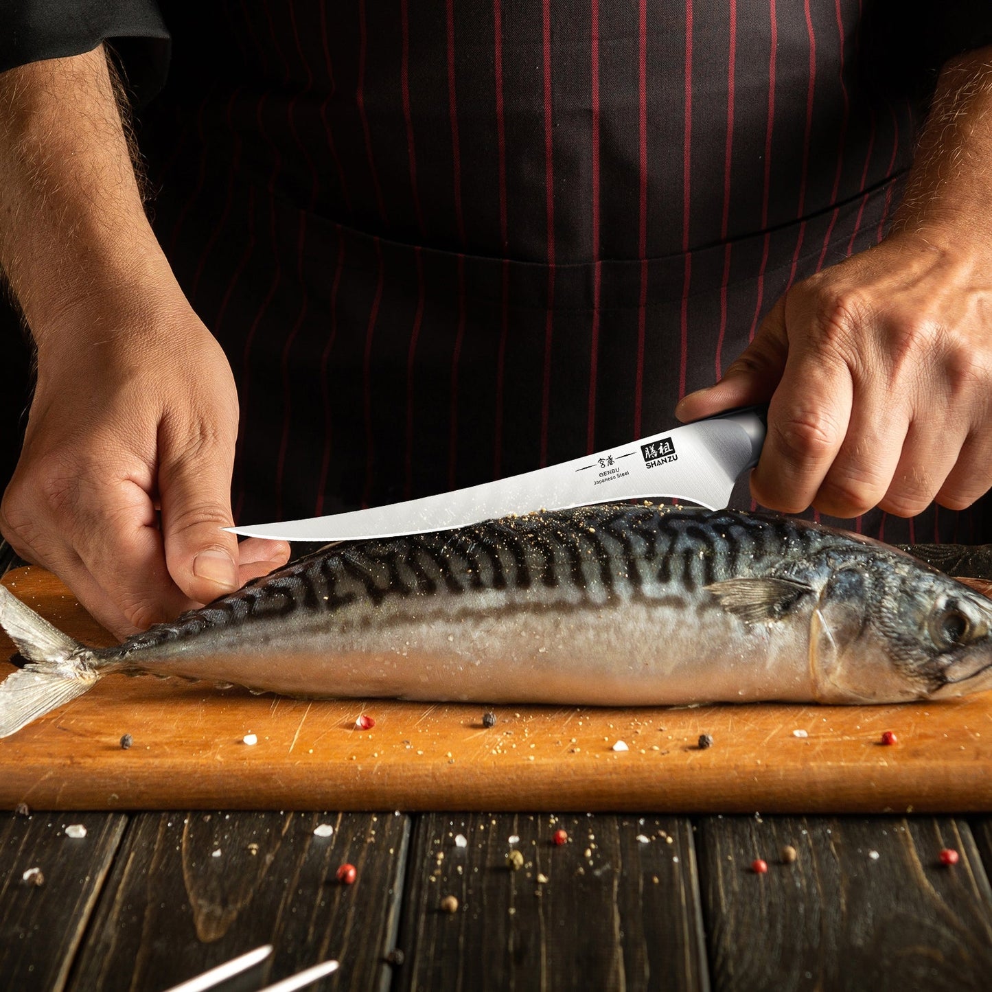 SHAN ZU 7 Inch Fillet Knife | Genbu Series