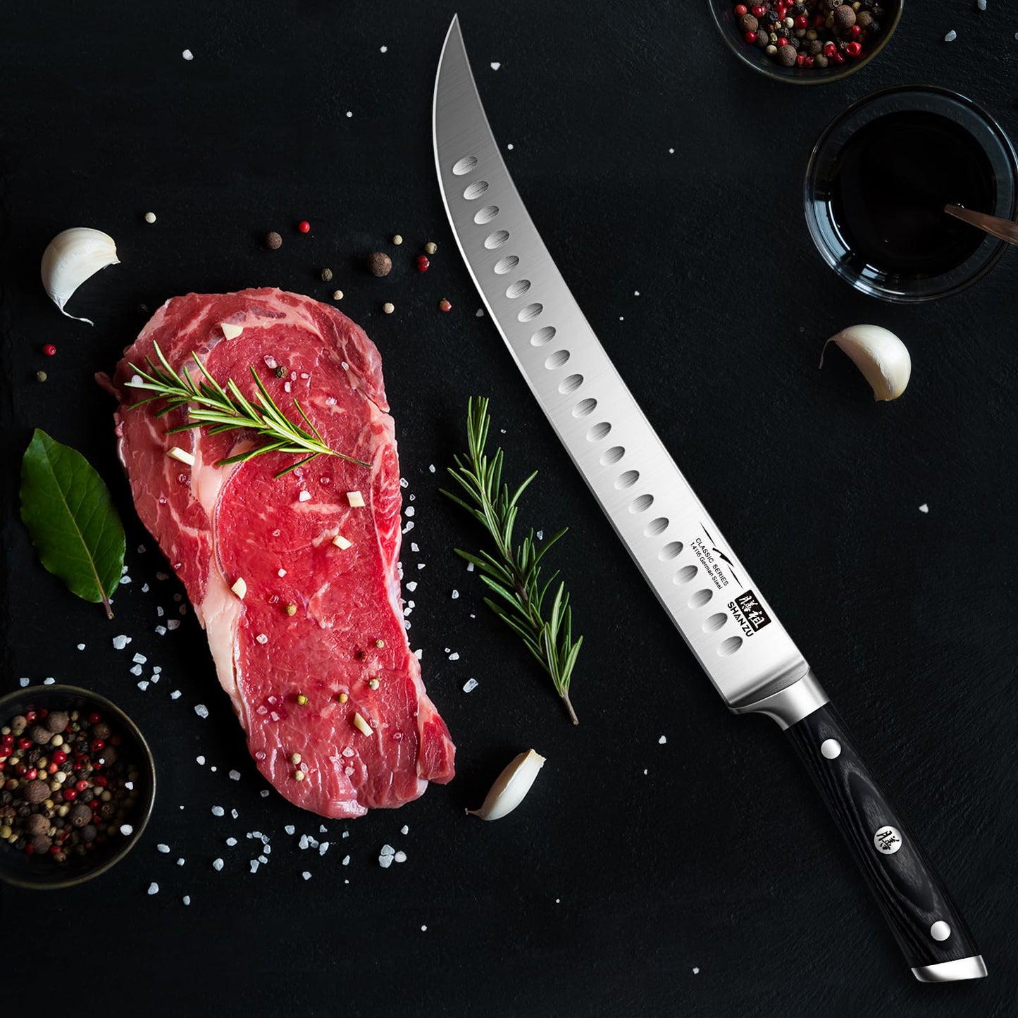 Classic 11.8" High Carbon Steel Carving Slicing Knife