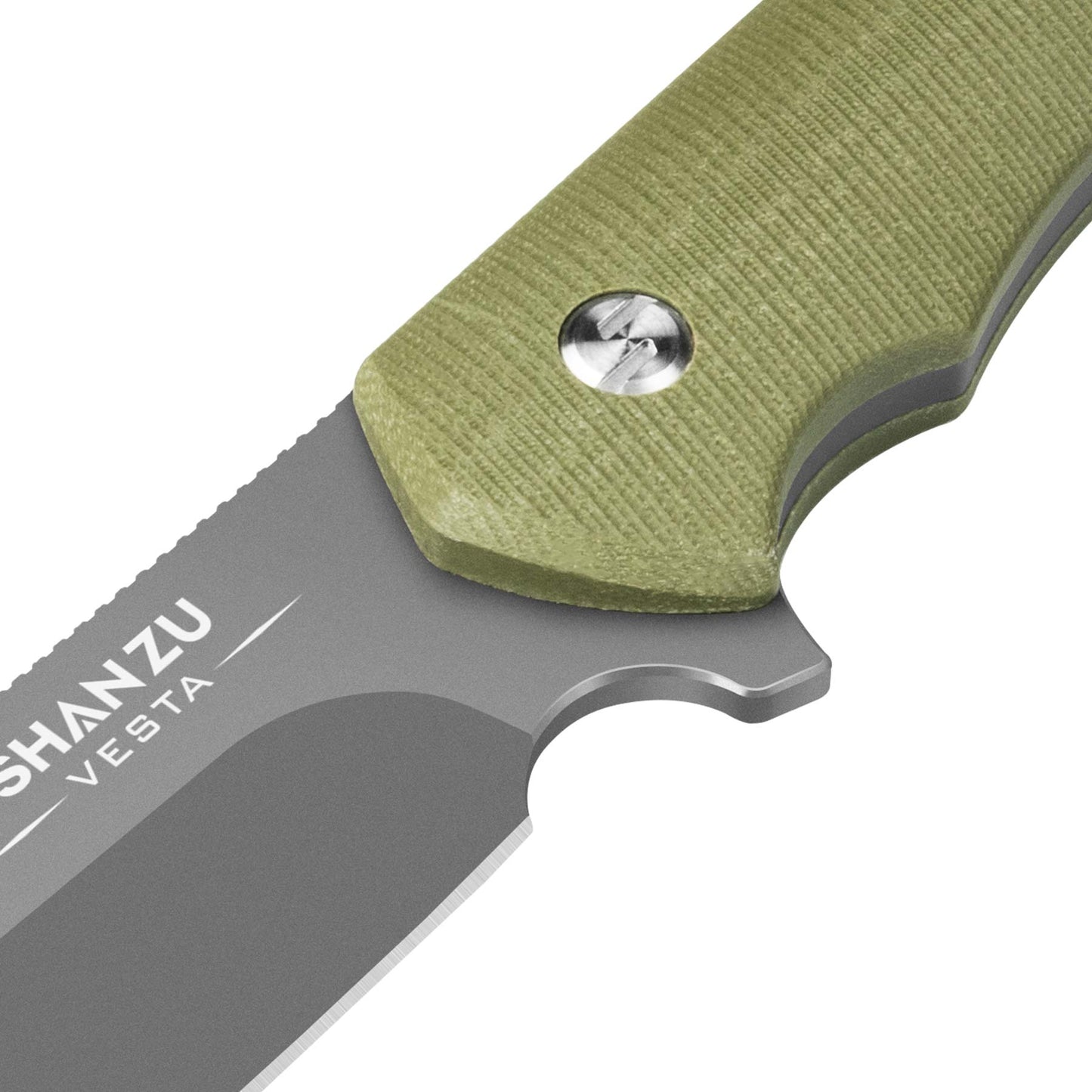 9.52" Green Vesta Saber Ground Fixed Blade Knife