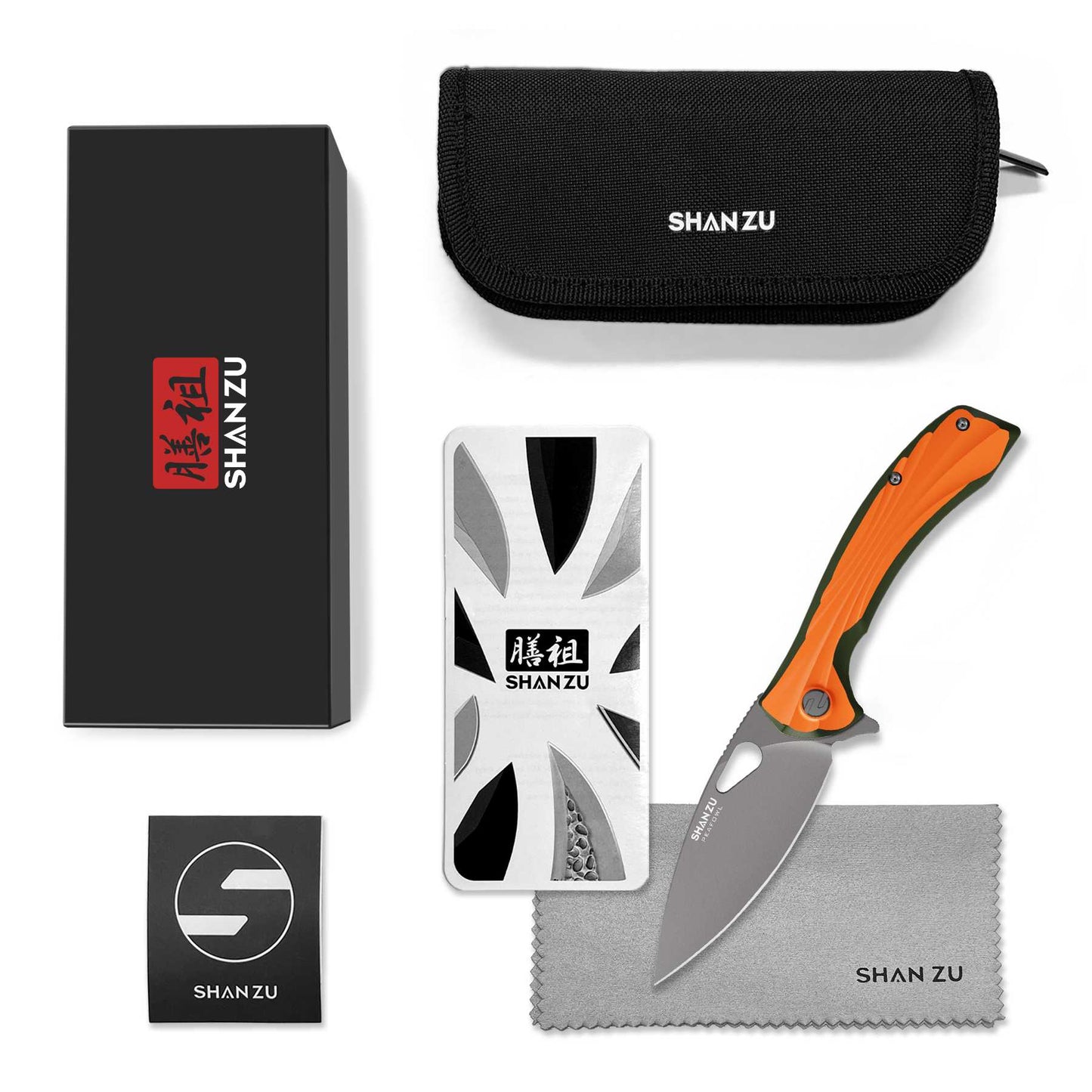 Orange Peafowl | Liner Lock Knife | 7.80” ZDF905 Blade & G10 Handle