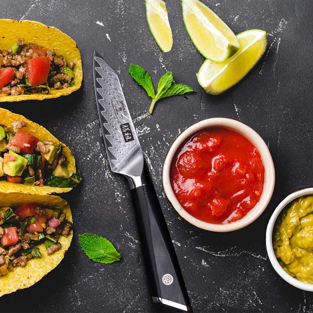 GYO Damascus Paring Knife