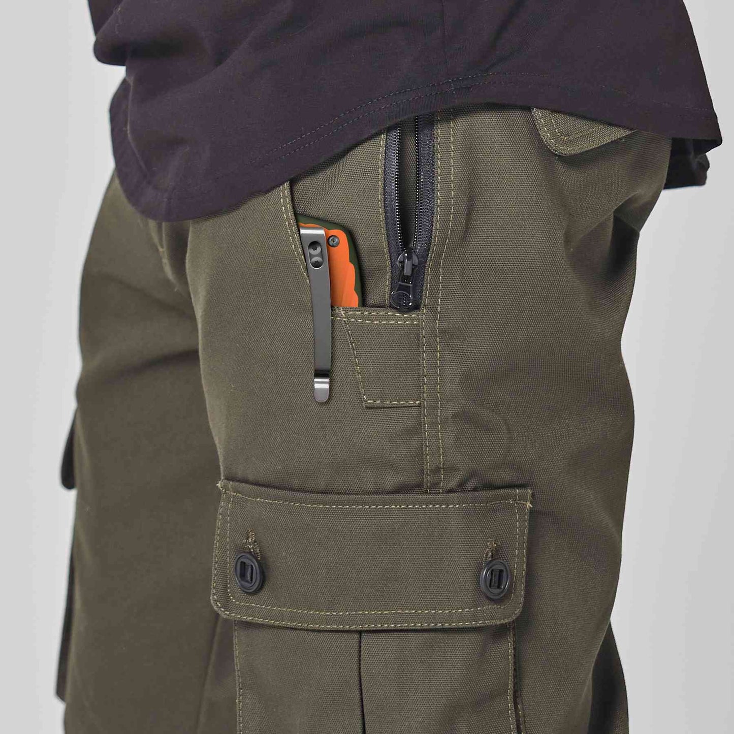 Orange Peafowl | Liner Lock Knife | 7.80” ZDF905 Blade & G10 Handle