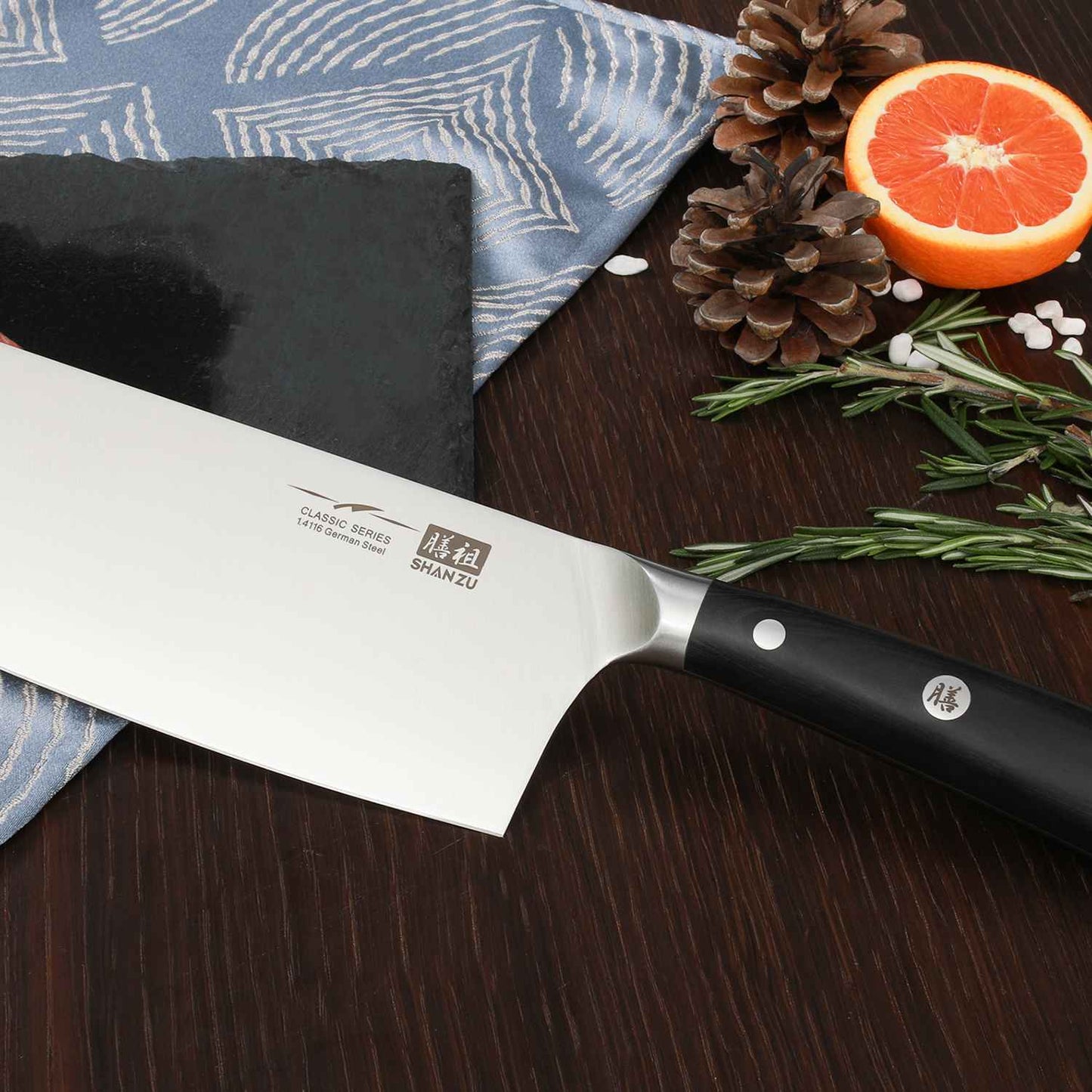 Classic 7" High Carbon Steel Chopping Knife