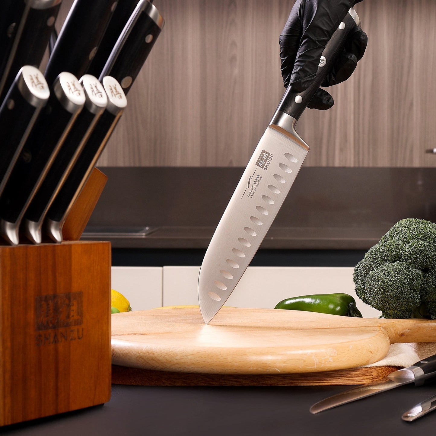 Classic 14-PCS High Carbon Steel Knife Set