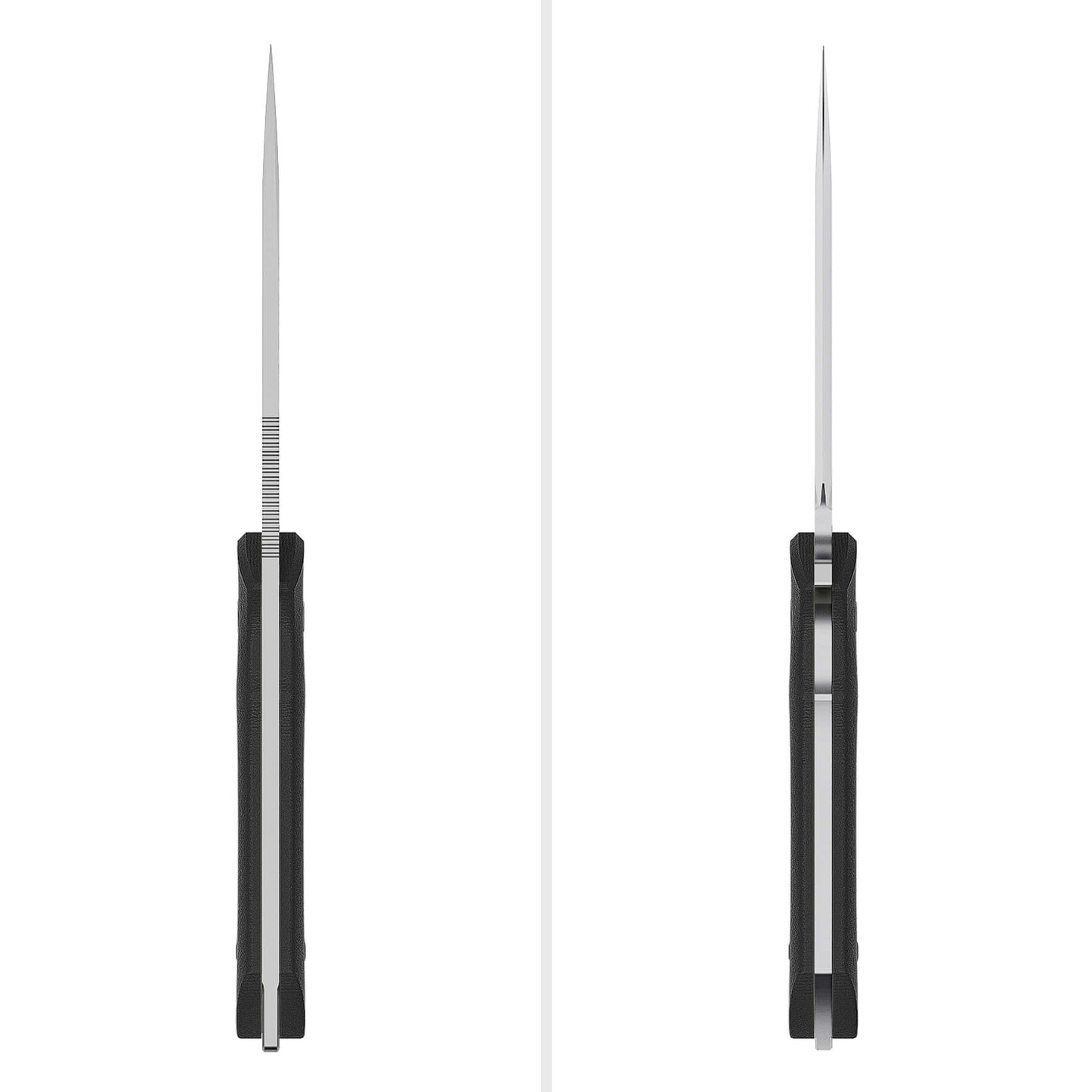 9.52" Black Vesta Saber Ground Fixed Blade Knife