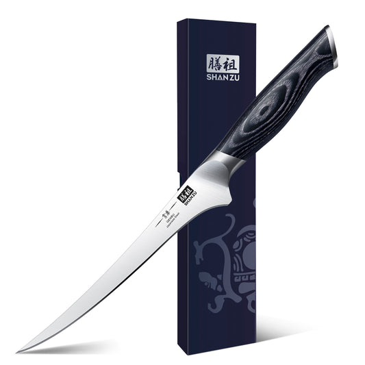 SHAN ZU 7 Inch Fillet Knife | Genbu Series