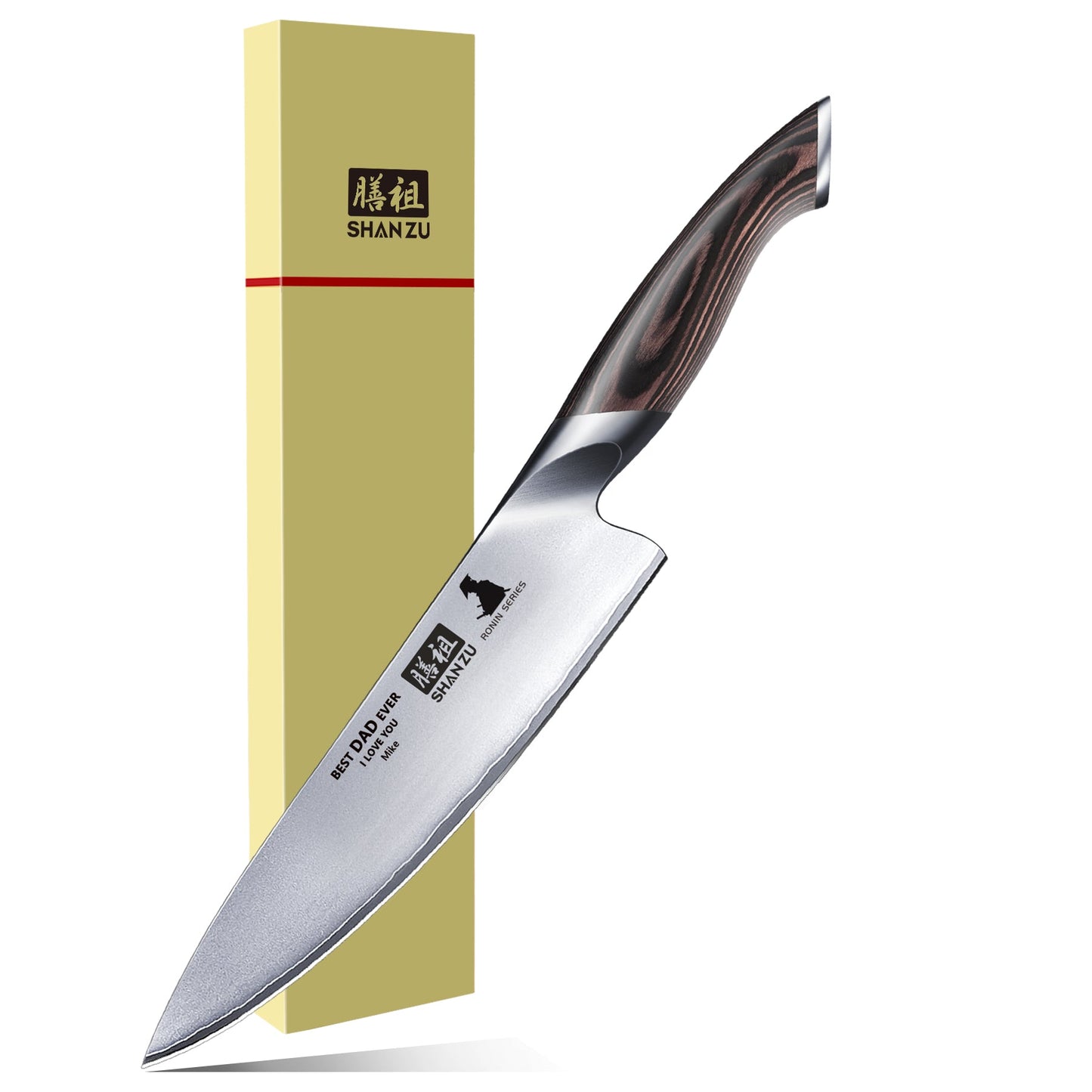 Ronin Japanese 8" Chef Knife+MAGNE TICKNIFE HOLDER