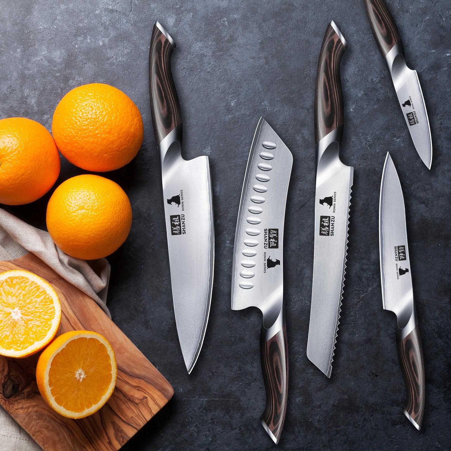 Ronin 6-PCS Japanese Kitchen Knife Set