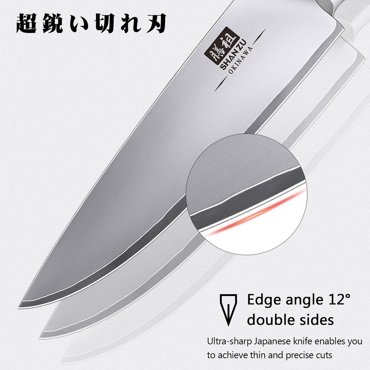 OKINAWA Series | SHAN ZU 8-inch Chef's Knife+MAGNE TICKNIFE HOLDER