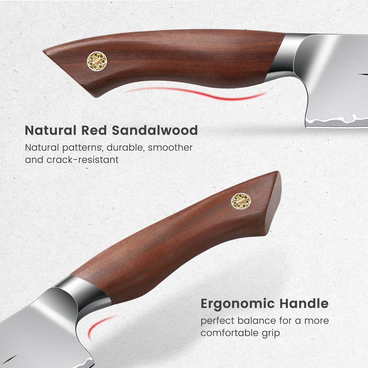 Seagull American S35VN 8" Chef knife+MAGNE TICKNIFE HOLDER