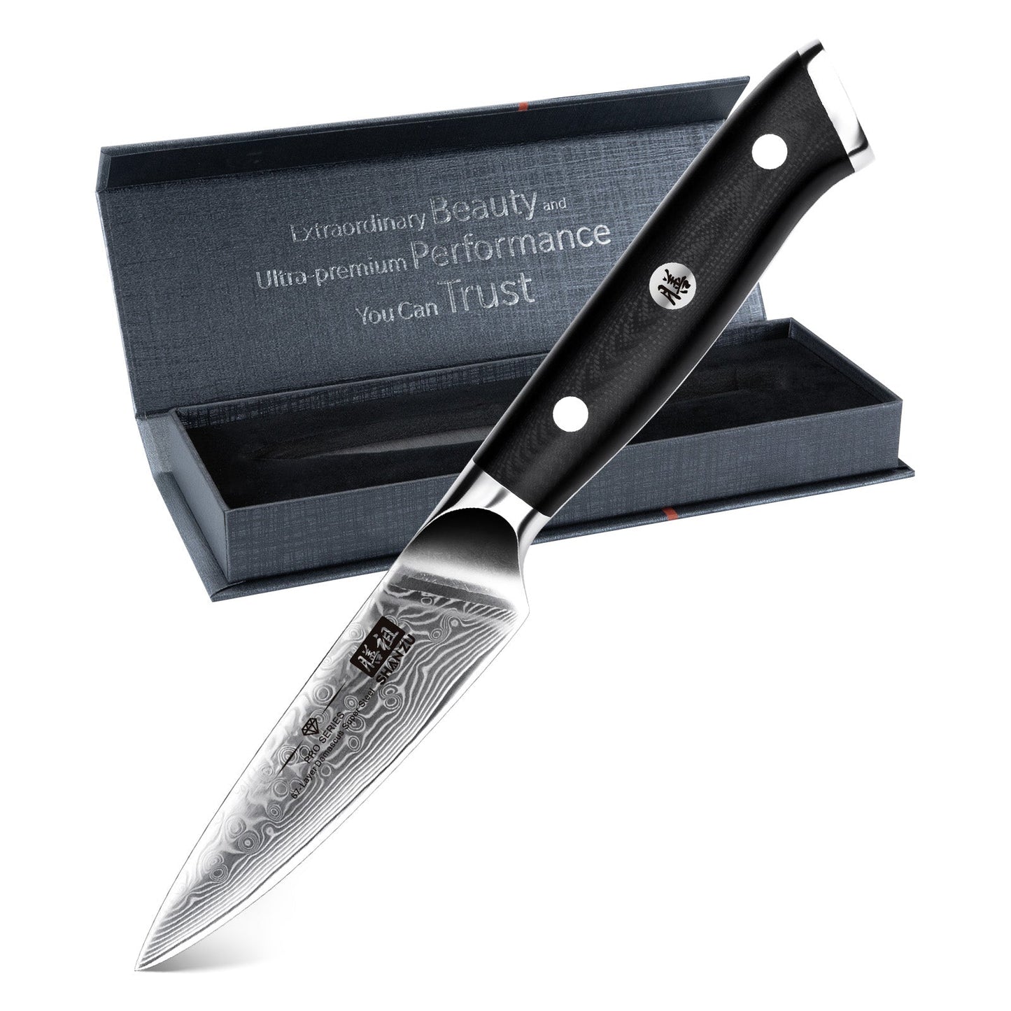 PRO Damascus Paring Knife