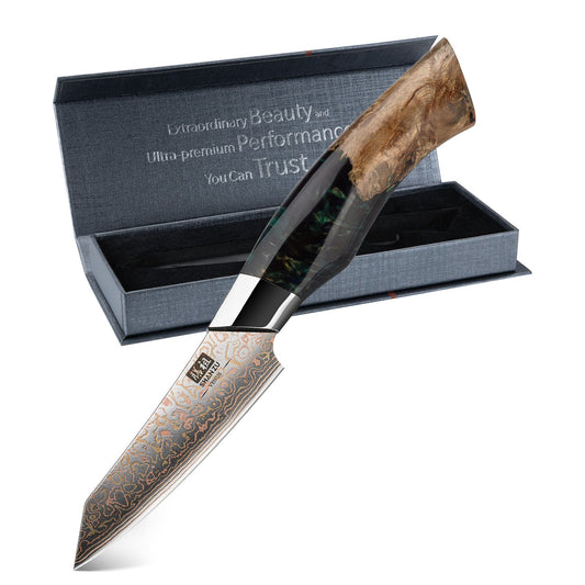 Venus Copper 3.74" Damascus Paring Knife