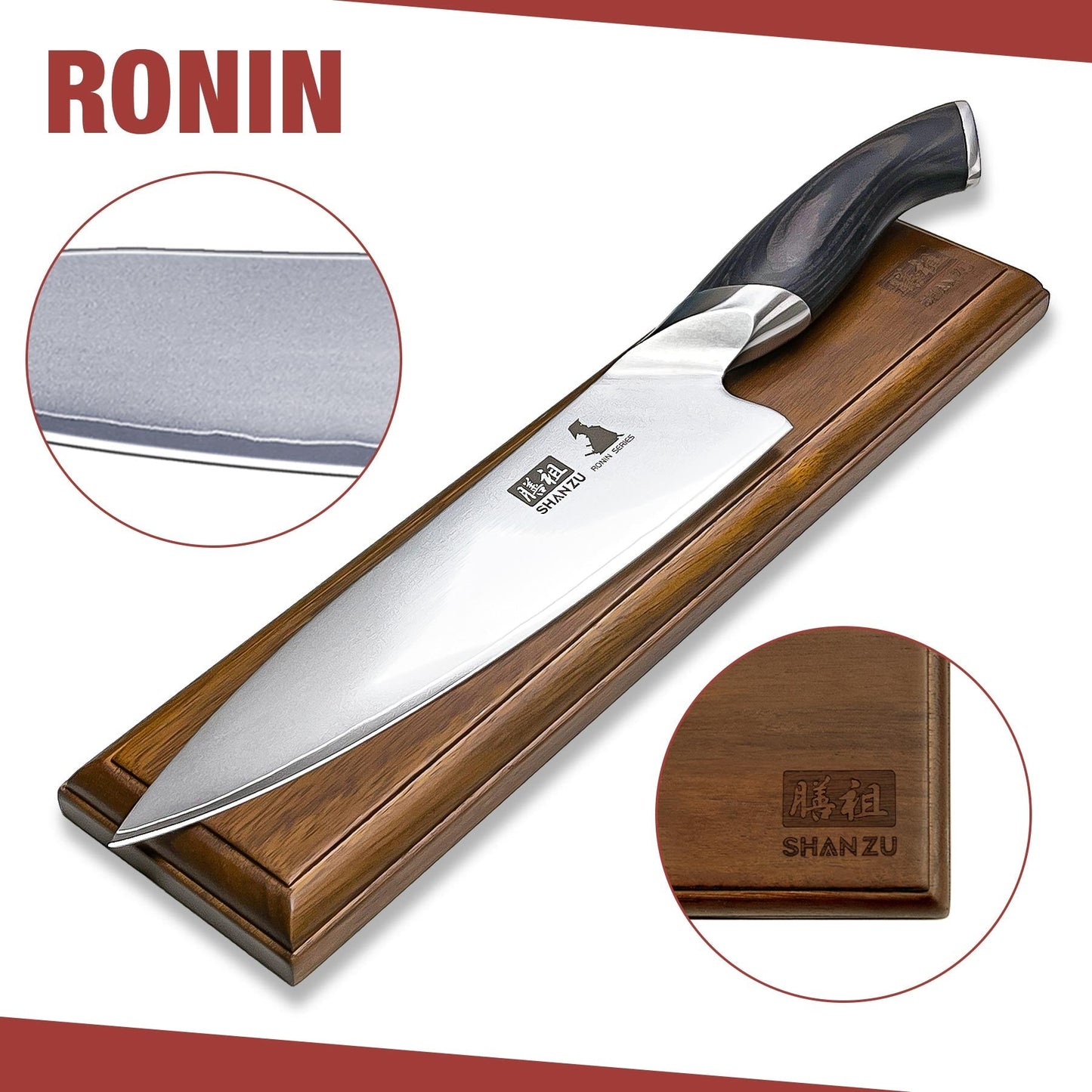 Ronin 6-PCS Japanese Kitchen Knife Set