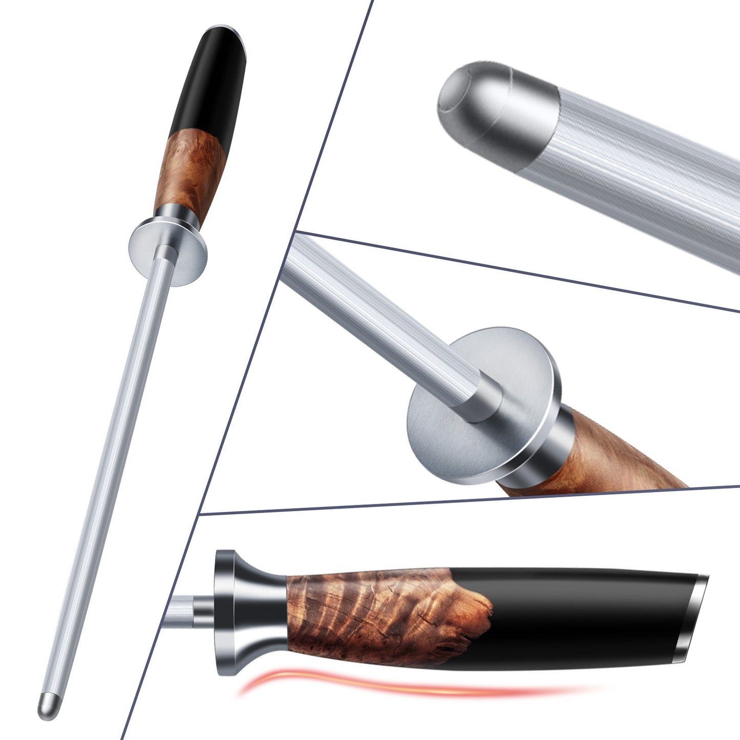 SHAN ZU 20 cm Sharpening Steel