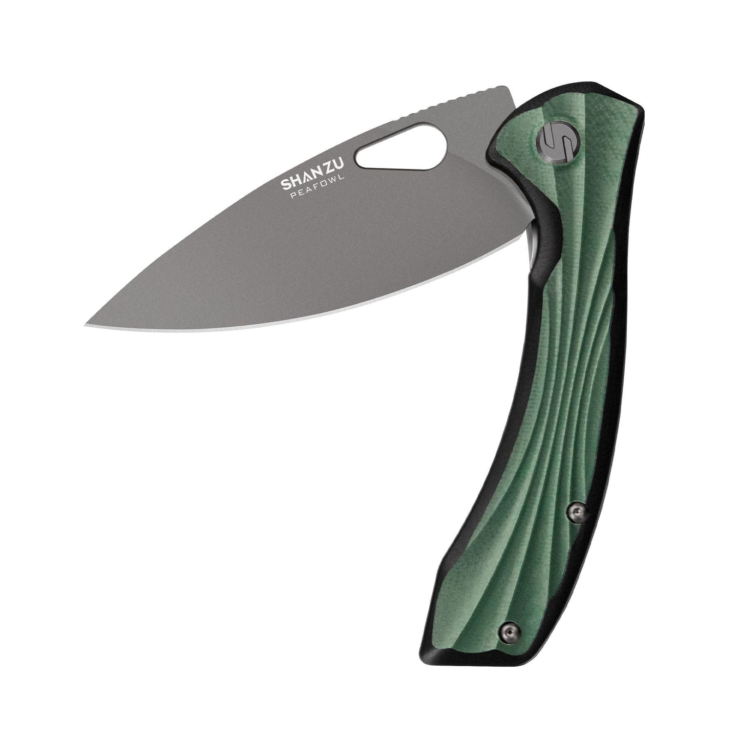 Green Peafowl | Liner Lock Knife | 7.80” ZDF905 Blade & G10 Handle