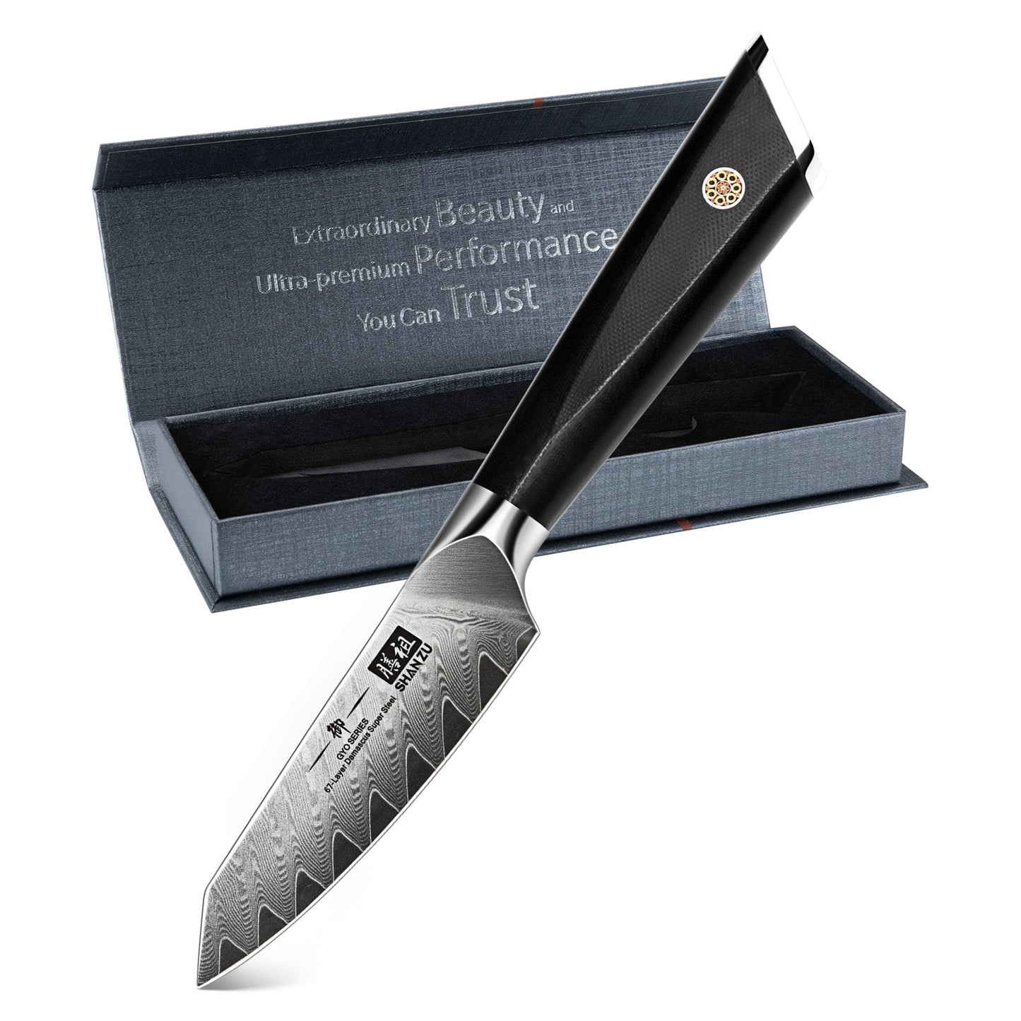 GYO Damascus Paring Knife