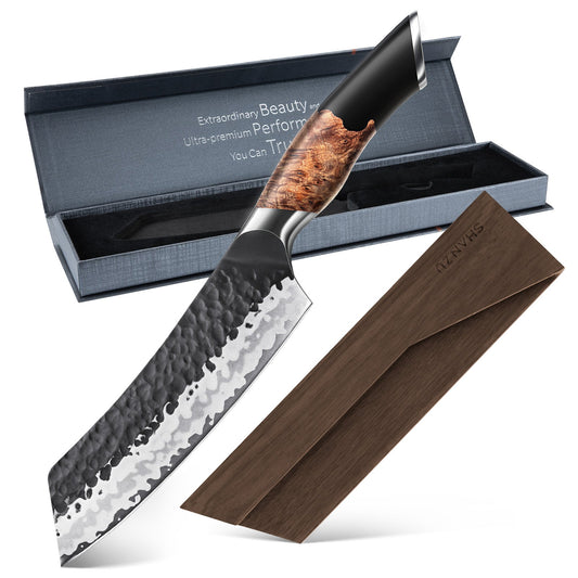 Tengu 7" Japanese Santoku Knife+MAGNE TICKNIFE HOLDER