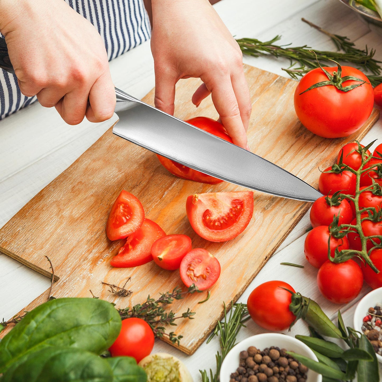 Ronin Japanese 8" Chef Knife+MAGNE TICKNIFE HOLDER