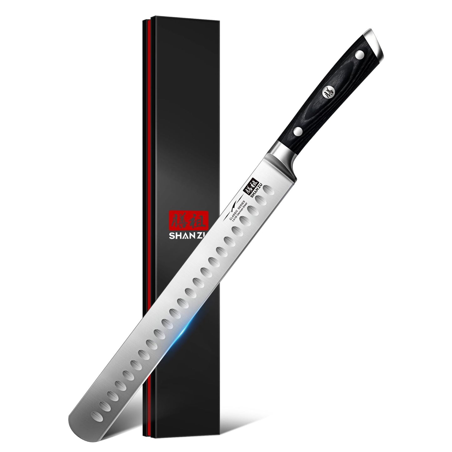 Classic 11.8" High Carbon Steel Brisket Slicing Knife