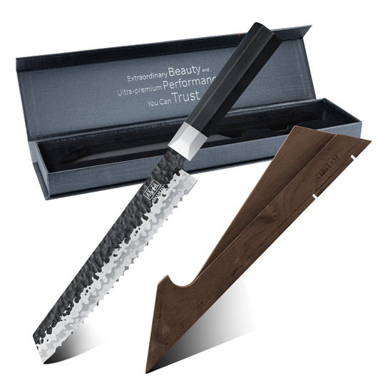Takumi Japanese Gyuto Bread Knife+MAGNE TICKNIFE HOLDER
