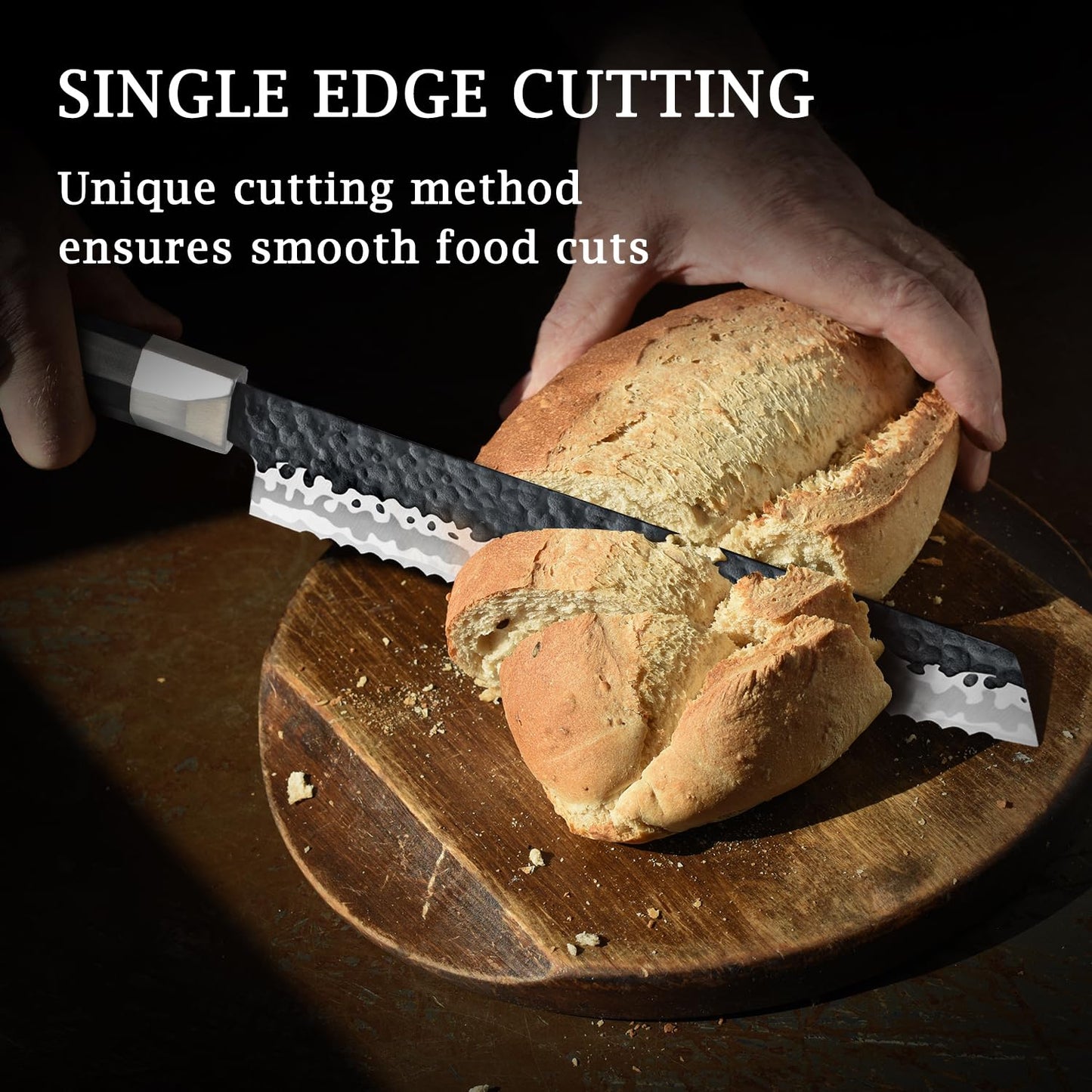 Takumi Japanese Gyuto Bread Knife+MAGNE TICKNIFE HOLDER