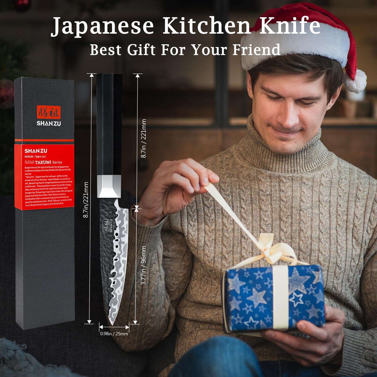 Takumi Japanese Gyuto Paring Knife