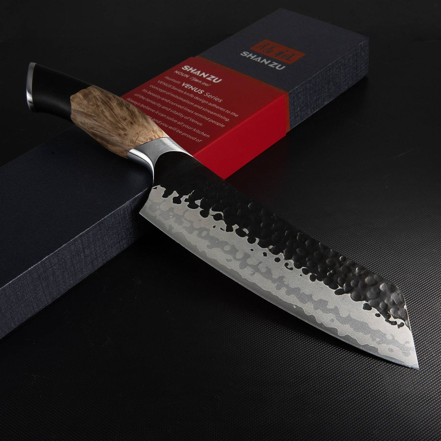 Tengu 7" Japanese Santoku Knife+MAGNE TICKNIFE HOLDER