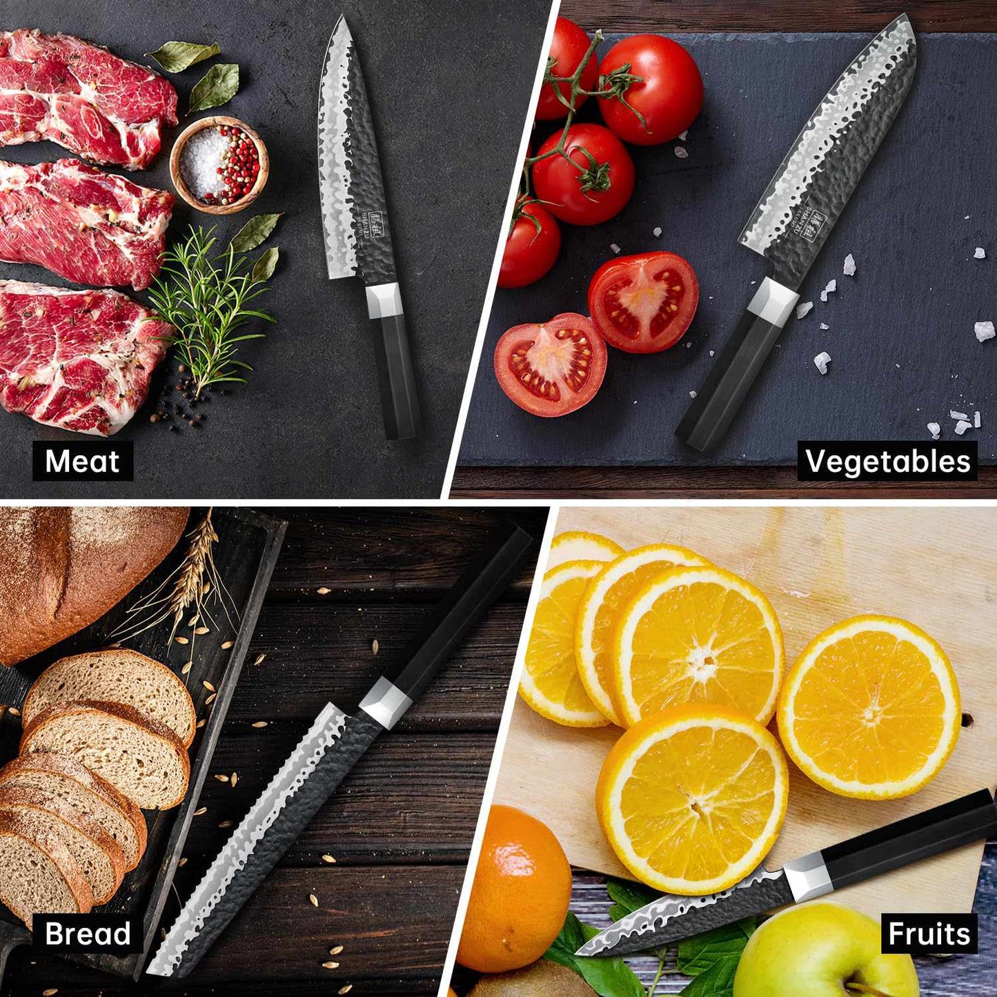 7-PCS Set Takumi Japanese Gyuto Chef Knife